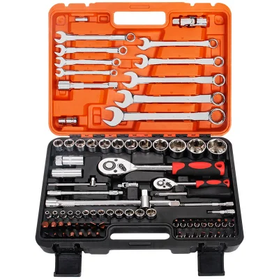 Behappy 37PCS Spanner Set Universal Auto Repair Tools Head Quick